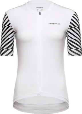 Produktbild von Jersey Gore Swiftride Optical Damen kurz weiß-schwarz größe S 101123-0199-S