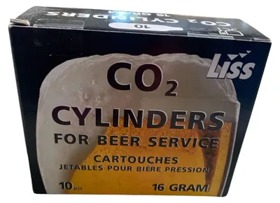 Immagine prodotto di Capsule CO2, 16g, 10 pezzi