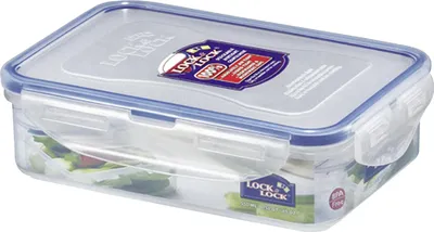 Produktbild von Lock & Lock Vorratsdose 0,55l recht. 181x128x52mm, transparent