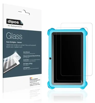 Produktbild von 2x dipos GlassAR zcobro KIDS710 7 Zoll