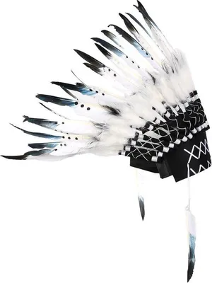 Produktbild von Indische Kopbedekking für Erwachsene - Weiß - Party Fotoaccessoire