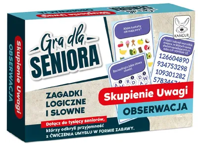 Produktbild von Spiel für Senioren: Konzentration, Aufmerksamkeit, Beobachtung
