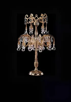 Obrázek produktu pro Stolní lampa do ložnice klasické noční lampičky zlaté