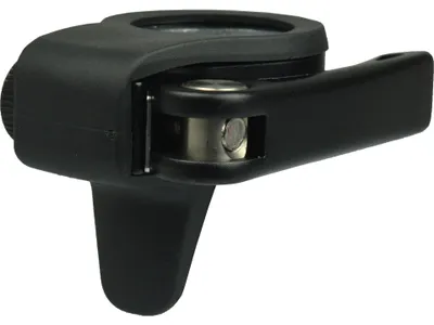 Produktbild von VWP -Sitzputzklemme Schnellfreisetzung mit Gummistaubkappe 31,8 mm schwarz