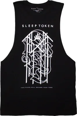 Obrázok produktu pre Sleep Token - Top "Tomb Sigil" pre mužov/dámy Uni RO13550 (S) (Black)