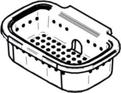Obrázek produktu pro Litinový hořák, rozměry 108 mm x 184 mm – originální díl Klover pro kamna Diva 3000