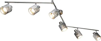 Produktbild von Deckenleuchte, Dekorstanzungen, silber, L 145 cm