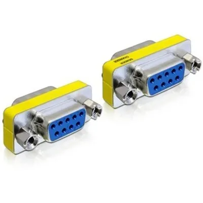 Produktbild von Delock - Serieller Gender Changer - DB-9 (W) zu DB-9 (W)