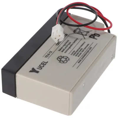 Immagine prodotto di Batteria al piombo Yucel Y0.8-12 AGM, batteria Yuasa 12V 0.8Ah con connettore JST