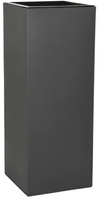 Immagine prodotto di Vaso da fiori BLOCK in zinco antracite 40x40x100 cm