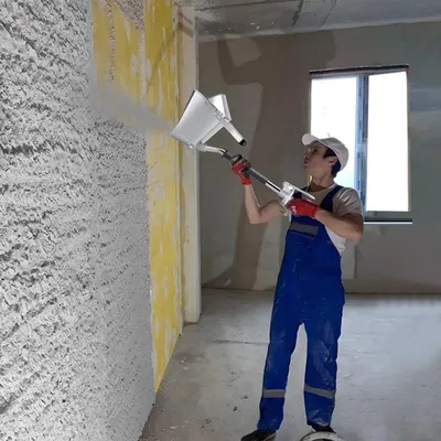 Produktbild von Fugenspritze – Verschiedene Ausführungen – 4 Sprühaufsätze – Beschichtete Oberfläche – Professionelle Spritzpistole für Zement