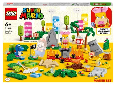 Zdjęcie produktu dla Lego® - Super Mario™ - Kreatywna Skrzyneczka - Zestaw Twórcy - 71418