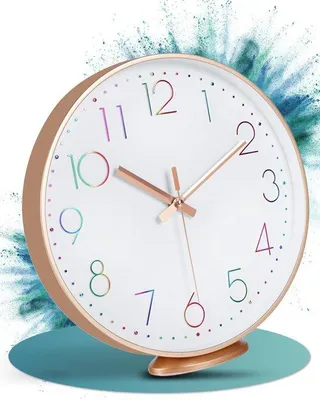 Image de Horloge murale classique de 30 cm, silencieuse