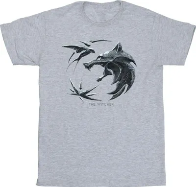 Produktbild von Netflix - "The Witcher" T-Shirt für Herren BI52196 (3XL) (Grau)