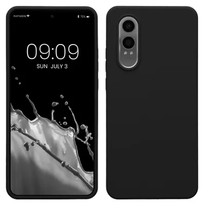 Produktbild von kwmobile Handyhülle für OnePlus Nord CE 4 Lite 5G Hülle - Case Silikon - Kabelloses Laden - Schutzhülle Cover in Schwarz