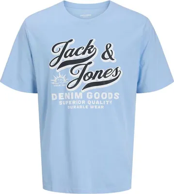 Produktbild von Jack & Jones Logo 2 Col Kurzarm-t-shirt Blau 14 Years Junge Blau 14 Years