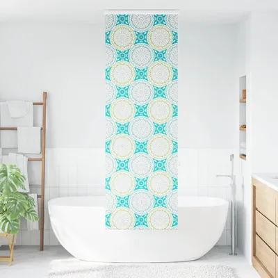 Immagine prodotto di vidaXL Tenda a rullo per doccia con cassonetto 80x240 cm larghezza del tessuto 76 cm