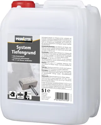 Produktbild von Primaster System Tiefengrund 5 l
