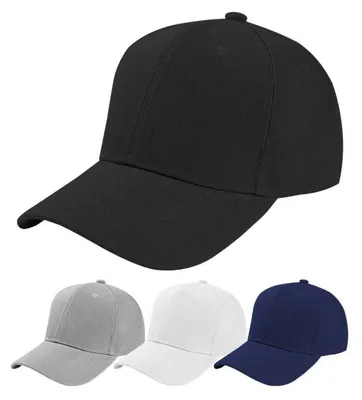 Produktbild von Baseball Cap Uni Einstellbar Sonnenschutz Schwarz Polyester