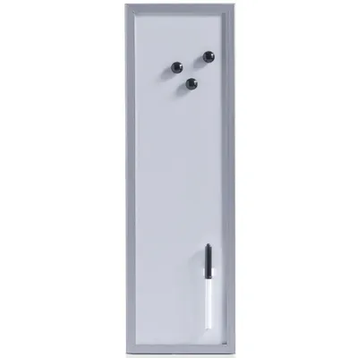 Produktbild von Zeller Magnet-/Schreibtafel, alugrau 20x60