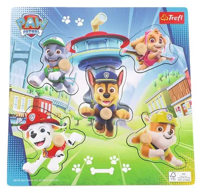 Produktbild von Puzzle Holzpuzzle Paw Patrol Trefl