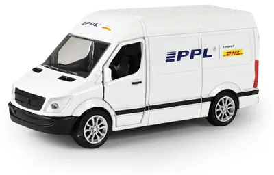 Obrázok produktu pre Kovové auto PPL s otváracími dverami 12 cm