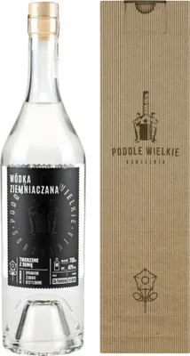 Produktbild von Wodka Podole Wielkie Ziemniaczana (KartoffelWodka) 0,7L im Karton | Vodka |700 ml | 40% Alkohol | Gorzelnia Podole Wielkie | Geschenkidee | 18+