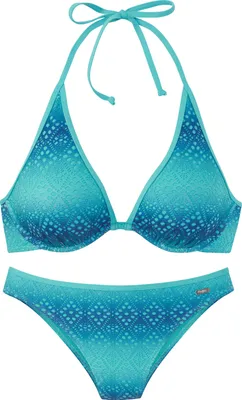 Produktbild von Buffalo Bügel-Bikini blau-türkis Größe 40 Cup F