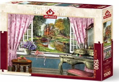 Zdjęcie produktu dla ART PUZZLE Puzzle Zamek w moim oknie 1500 elementów