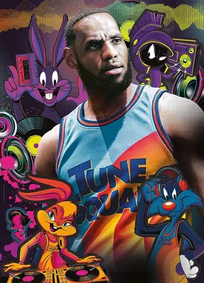 Produktbild von Clementoni Puzzle Space Jam - 1000 Teile - Kartonpuzzle Film