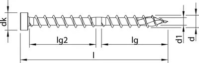 Produktbild von Heco -TOPIX-plus CombiConnect 8,5x270 CC-gew. T-40 Zylinderk., A3K, 61459