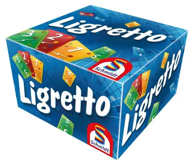 Produktbild von Ligretto Blau – Schnelles und interaktives Kartenspiel (rumanische Ausgabe)