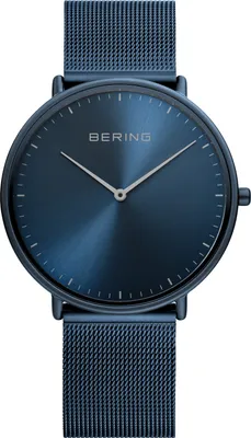 Produktbild von Bering 15739-397 Uni Uhr, Milanaise, Blau