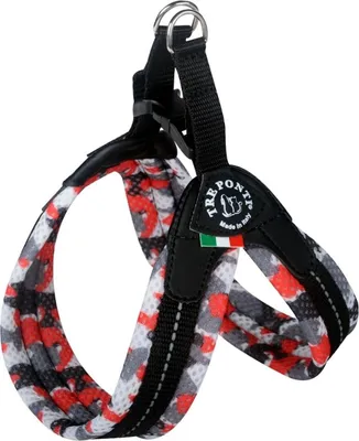 Produktbild von Tre Ponti TP220 Easy Fit Soft Mesh Camouflage mit Click-Verschluss camou-rot