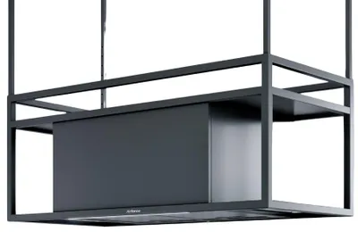Produktbild von Airforce Inselhaube Q-Bic Isola Dunstabzugshaube 90x40cm Umlufthaube