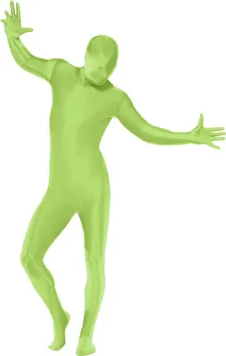 Image de Smiffys - Bodysuit (costume) pour homme/femme unie SM1213 (M) (Vert)