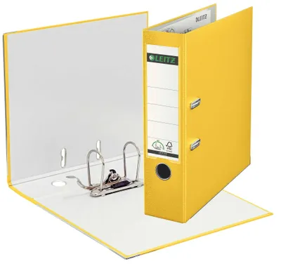 Imagen del producto de Leitz 1010-50-15, carpeta de plástico, formato A4, 80 mm, color amarillo