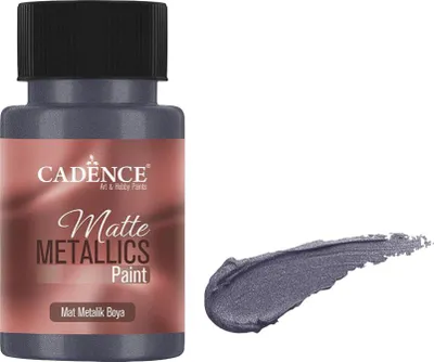 Produktbild von Cadence - Matte Metallic Acrylfarbe - 50ml Blau-Lila