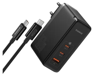 Produktbild von Baseus GaN5 Pro, Drinnen, AC, 28 V, 1 m, Schwarz