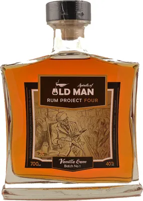 Produktbild von Old Man Rum Project FOUR Vanilla Cane 40% Vol. 0,7l