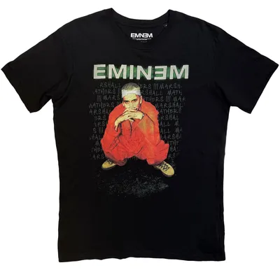 Obrázek produktu pro Eminem Lyric Black M Tričko
