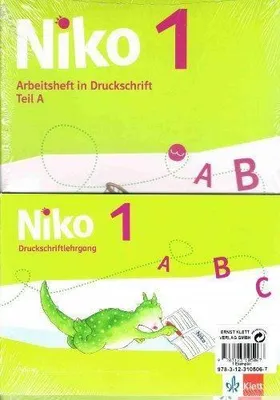 Produktbild von Niko. Arbeitshefte Teil A+B, Schreiblehrgang und Schreibtabelle1. Schuljahr