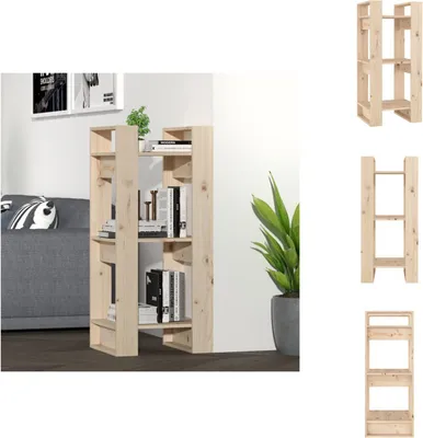 Produktbild von vidaXL Bücherregal/Raumteiler 41x35x91 cm Massivholz Kiefer -  Bücherregale & Bücherschränke