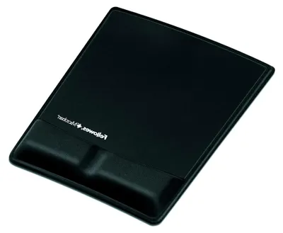 Produktbild von Handgelenkauflage mit Mauspad in Schwarz