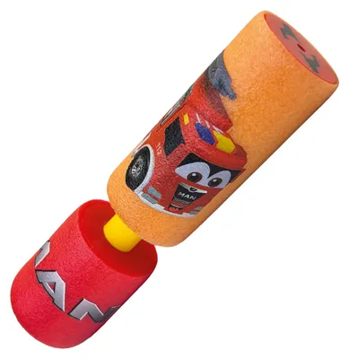 Produktbild von Happy People 16022 - Wasserspritze - MAN Foam Shooter Kids (15cm) Wasserpistole Feuerwehr Polizei orange