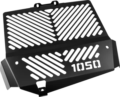 Immagine prodotto di Coperchio radiatore ZIEGER compatibile con Triumph Tiger 1050 Design Logo nero