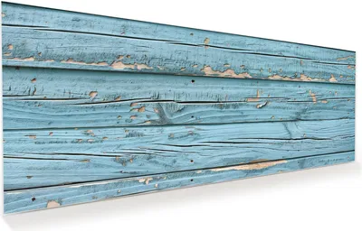 Produktbild von Glasbild 100x40cm in XXL für Wohnzimmer, Schlafzimmer Motiv Verwittertes Holz