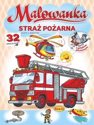 Zdjęcie produktu dla Straż Pożarna Kolorowanka dla Dzieci