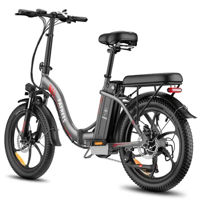 Obrázek produktu pro Skládací elektrokolo 20 palců pro dospělé muže Ebike dámy 18AH, elektrokolo 250 W, E Fatbike 140 kg, elektrické kolo, elektrické horské kolo 25 km/h