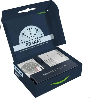 Produktbild von Festool Granat STF D150/48 GR-Set 578131 Schleifscheiben - 1L Flasche
